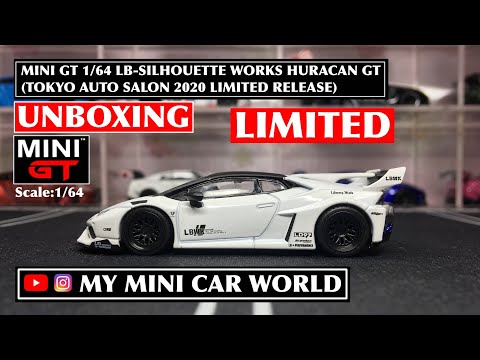 MY MINI CAR WORLD】UNBOXING MINI GT 1/64 LB-SILHOUETTE WORKS