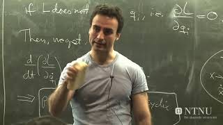 Classical Mechanics lecture 10 Conservation laws and symmetries Part 2 - Jacob Linder