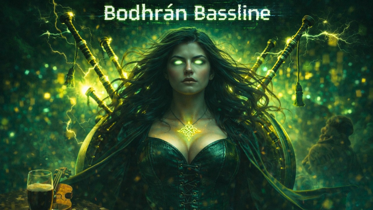 Bodhrán Bassline (High‑Energy Celtic Trap) | Bagpipes x Whistle Hook x 808 | 150 BPM