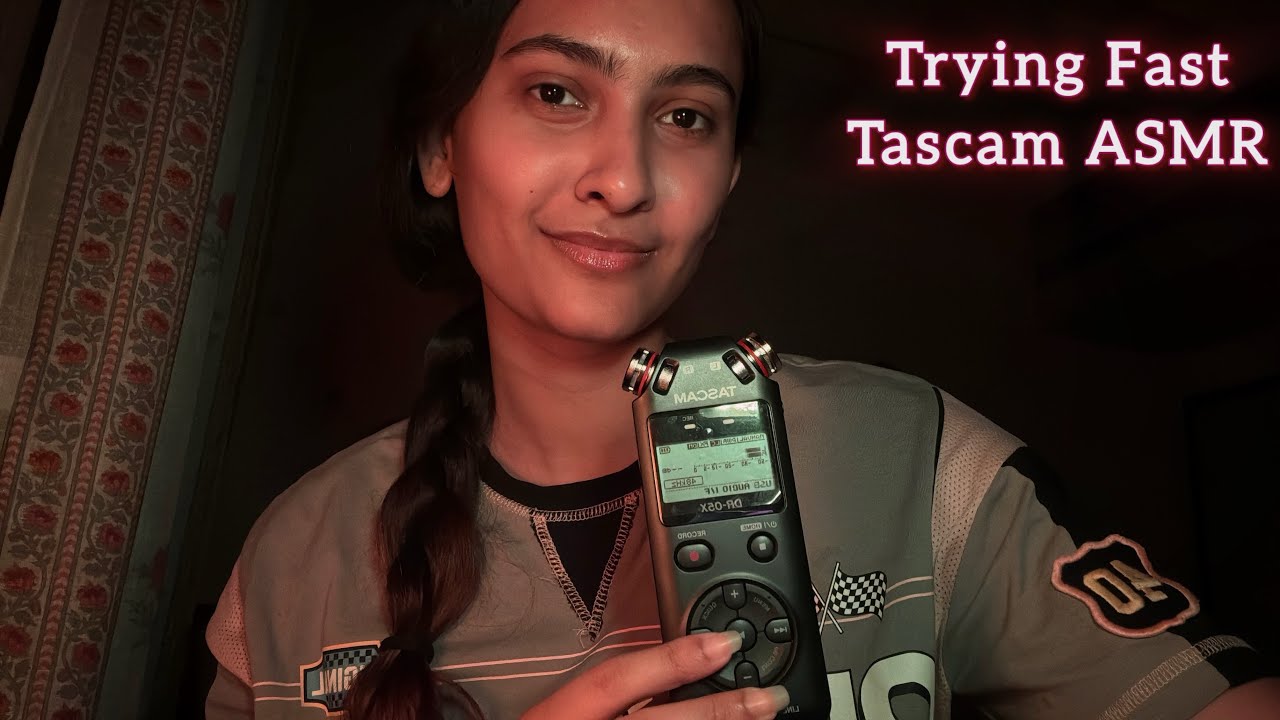 Asmr Intense Tascam Mouth Sounds, Foam Mic Scratching, Tapping & more