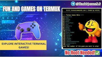 How to Play Games in Termux on Android | No Root | Fun Terminal Tricks!