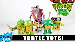 I Compare the Mutant Mayhem Master Splinter and Turtle Tots Target Exclusives