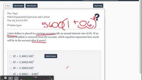 DeltaMath for Exponential Functions