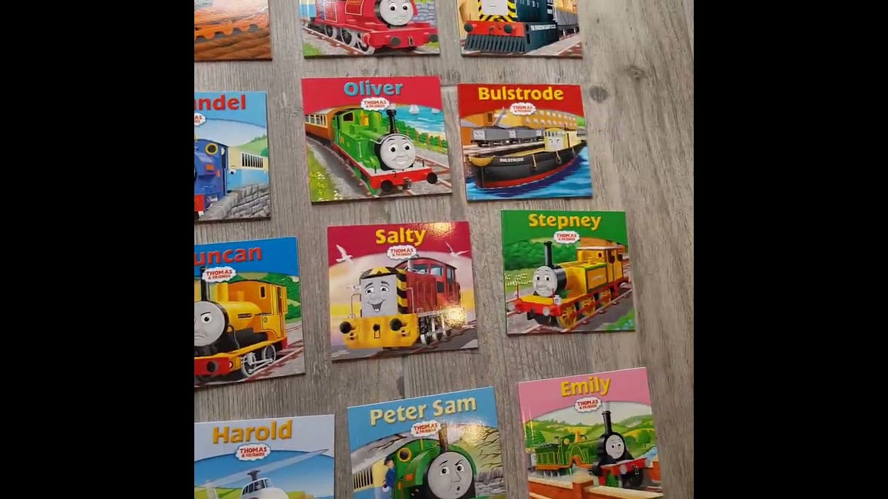 My Thomas Story Library Book Collection #1 - YouTube