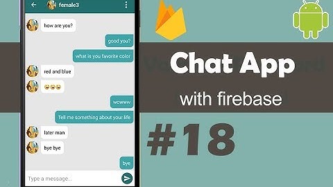 Chat App with Firebase Part 18 - Sending Notifications - Android Studio Tutorial