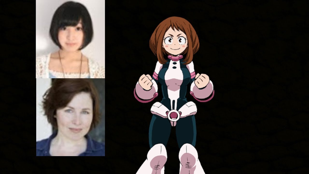 Anime Voice Comparison- Ochako Uaraka (My Hero Academia) - YouTube