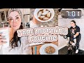 PRODUCTIVE 7AM MORNING ROUTINE | SELF CARE, HEALTHY BREAKFAST + COFFEE, PELOTON, PLANNER DEETS!