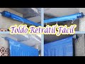 TOLDO RETRÁTIL, TOLDO DE ENROLAR, VENHA APRENDER!!!!