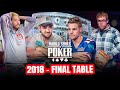 World series of poker main event 2018  final table