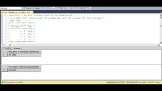 Group By Part1: Introduction