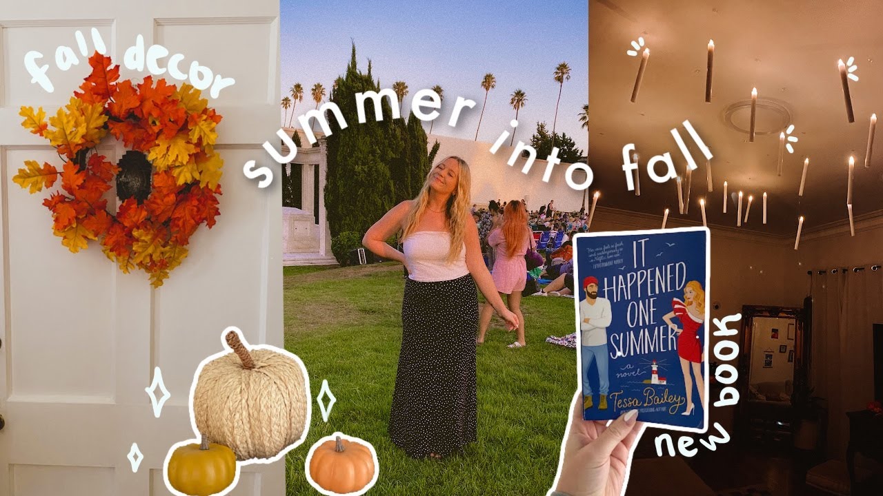 раннее украшение дома к ОСЕНИ, кино на кладбище и ПРЯНЫЙ обзор книги