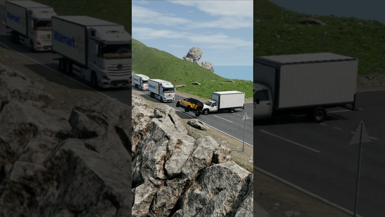 Download Realistic Highway Car Crashes #72 MP3