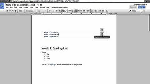 Creating a Table of Contents, Header, and Footer in Google Docs