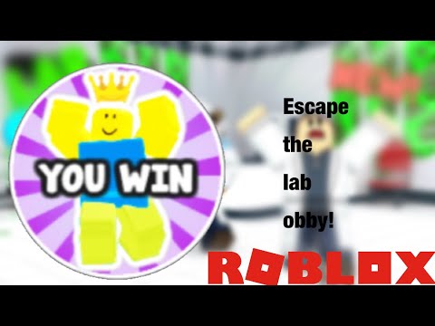 Escape The Lab Obby Fast Walkthrough Roblox Youtube - roblox lab model library