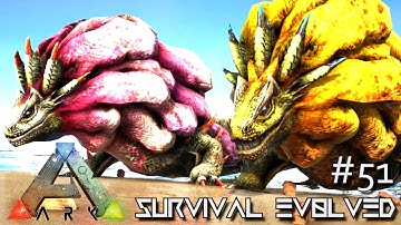 ARK: SURVIVAL EVOLVED - NEW MONSTER ROYAL LUDROTH TAMING !!! E51 (MODDED ARK EXTINCTION CORE)