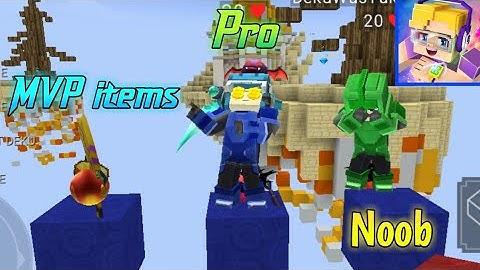 Saving Pro or Noob or MVP Items in Bedwars!! (BlockmanGo)