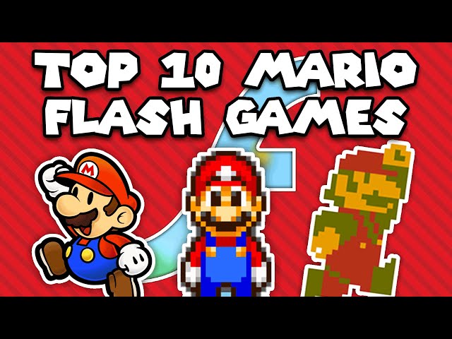 Top 10 Super Mario Flash Games! 