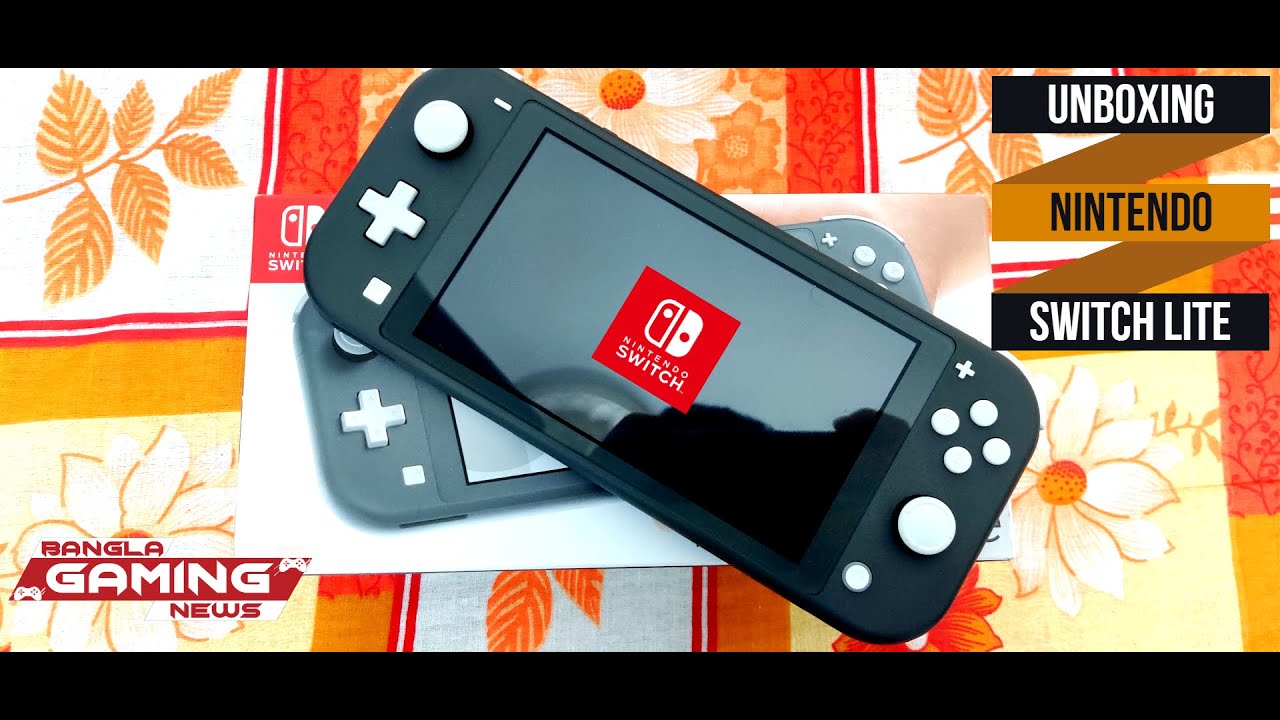 Nintendo Switch Lite Unboxing in 2021 | Bangla Gaming News - YouTube