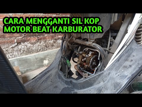 Cara mengatasi oli mesin rembes beat karbu