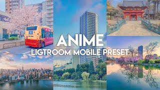 How to Edit Anime Photography - Lightroom Mobile Presets | Hayao Miyazaki style | Anime Filter screenshot 5