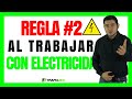 BLOQUEO Y ETIQUETADO 🔥🔥SEGUNDA regla de SEGURIDAD al TRABAJAR CON  ELECTRICIDAD.