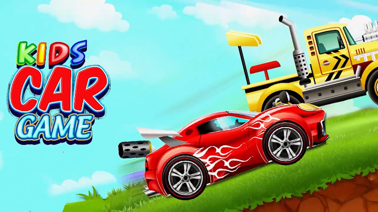 Kids Car Game Real Race MOD APK cover