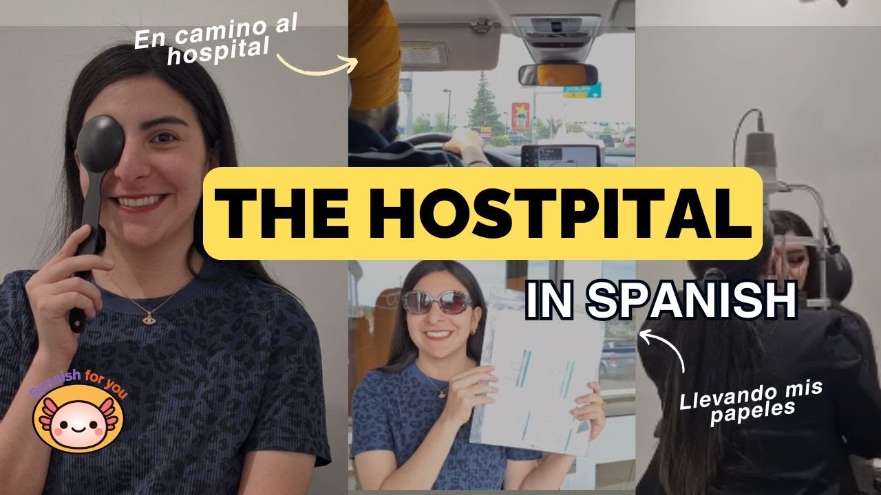 Spanish Vlog: Stem-Changing Verbs (E → I) at the Hospital 🏥 |