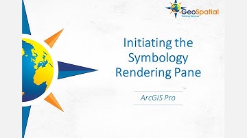 Initiating the Symbology Rendering Pane (ArcGIS Pro)