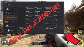 PS4 4.05 MODS - Black Ops 3 RTM Tool - Download