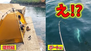 のんびり堤防釣り‼そして船から良型の真鯛が釣れた‼