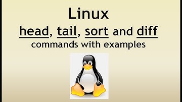 Linux head, tail, sort and diff commands