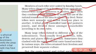 Tribals, Nomads And Settled Communities|History chapter 7|Class 7|Beyond Big CitiesTribal Societies