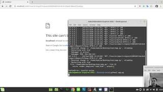 coding web app for editing and executing python code to create web scrapers online