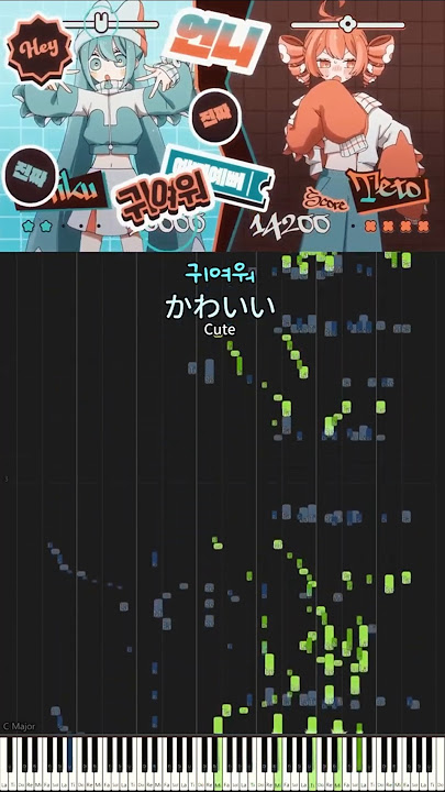 Lyrics You Can Hear: “PPPP” Piano Cover (Hatsune Miku × Kasane Teto)