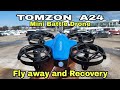 Tomzon a24 mini battle drone outdoor flight from amazon