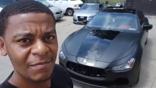 Maserati Ghibli Q4 In Matte black | How to plasti dip | Dipyourcar