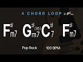 F#m7-G#m7b5-C#7-F#m7 | 4 CHORD LOOP | 7TH | Key F#m | 100 BPM