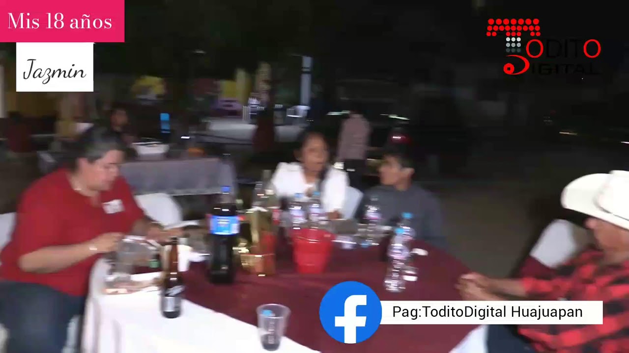 En los 18 de Jazmin en Tacache de Mina Oax.