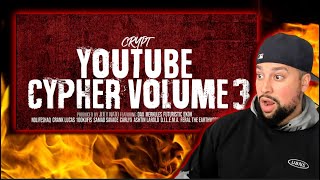 FIRST TIME LISTENING | Crypt - YouTube Cypher Vol. 3 | WHY NOBODY TOLD ME BOUT THIS ?