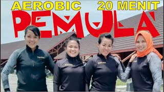 AEROBIC PEMULA 20 MENIT MUDAH DIIKUTI // SS PUSPITA WATES