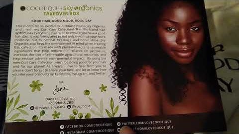 Cocotique Box June 2021