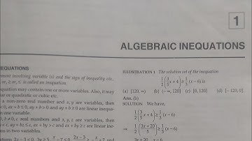 L1 | Ch1 | Algebraic inequations | Q1-Q5 | exercise solution | R.D. SHARMA jee mains Ark Mathematics