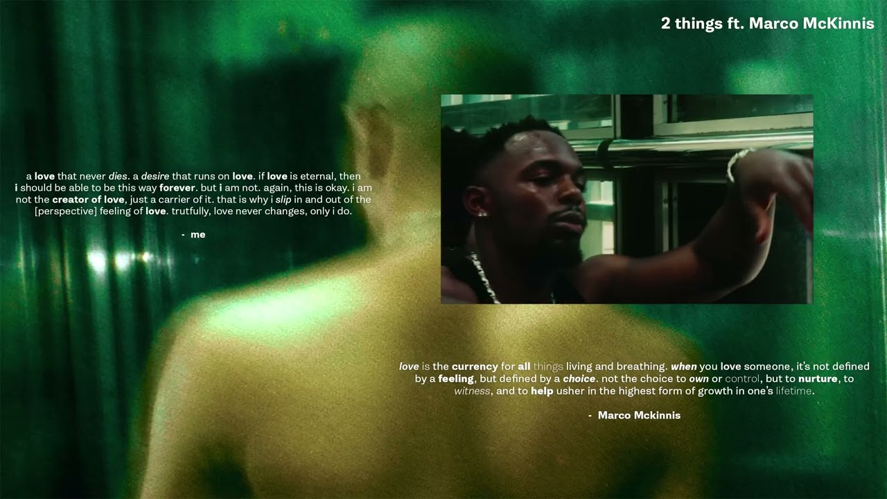 Watch Q Marsden - 2 things (feat. Marco McKinnis) on YouTube Watch Q Marsden - 2 things (feat. Marco McKinnis) on YouTube