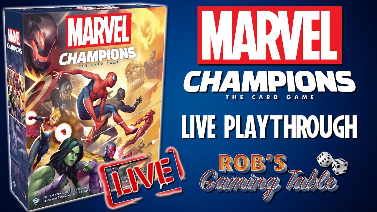Marvel Champions The Card Game Live Stream