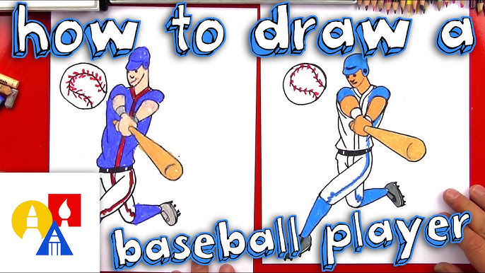 How to Draw Julio Rodriguez for Kids - Seattle Mariners MLB