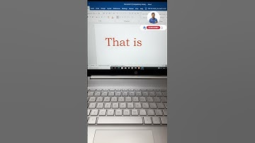 Underline text in Ms Word Using shortcut key 🔥 #shorts #msword #mswordforbeginners