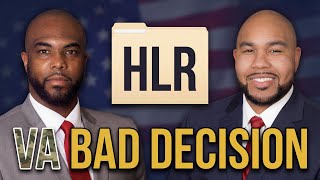 Higher-Level Review (HLR): Fix VA Errors With NO New Evidence