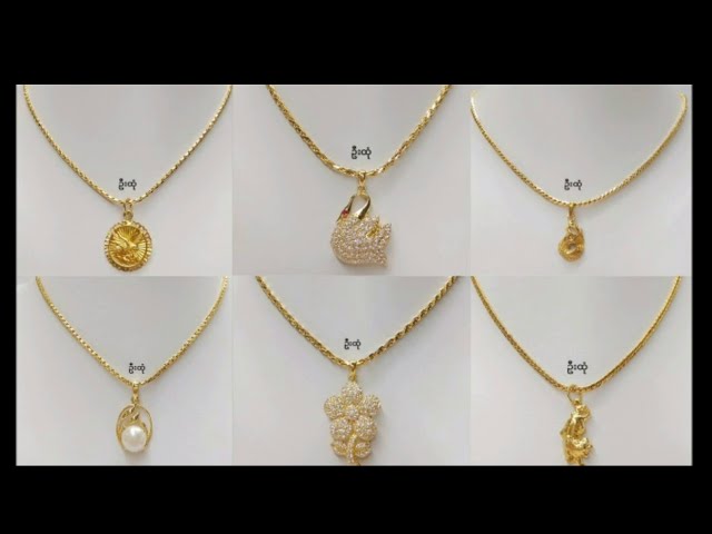 Light weight gold chain necklaces 