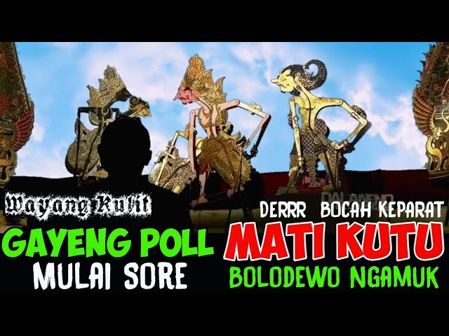 DERRR GAYENG pagelaran wayang kulit ki seno nugroho full #toiruncs class=