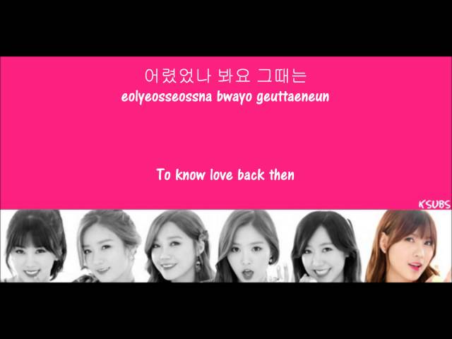 Apink ; 사랑동화 (Fairytale Love) [Hangul + Romanization + Translations] Picture Coded class=